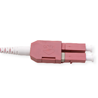 ROLINE LWL-Kabel duplex 50/125µm OM4, LC/LC, UNIBOOT, violett, 5 m-Beschreibung lesen