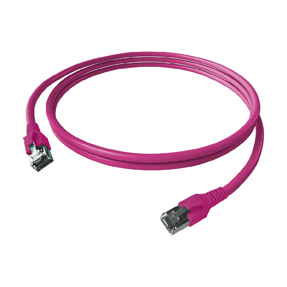 EasyLan FlexBoot Patchkabel Kat.6A, S/FTP, violett, 2 m-Beschreibung lesen