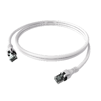 EasyLan DualBoot PushPull IP20 Patchkabel, Kat.6A (Class EA), S/FTP, weiß, 2 m-Beschreibung lesen
