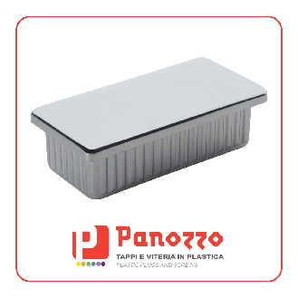 TAPPO COPRITESTA CROMATO 40X20-2 mm PER TUBI CROMO - Il prezzo viene calcolato su multipli di 25 pz.-Leggi tutto