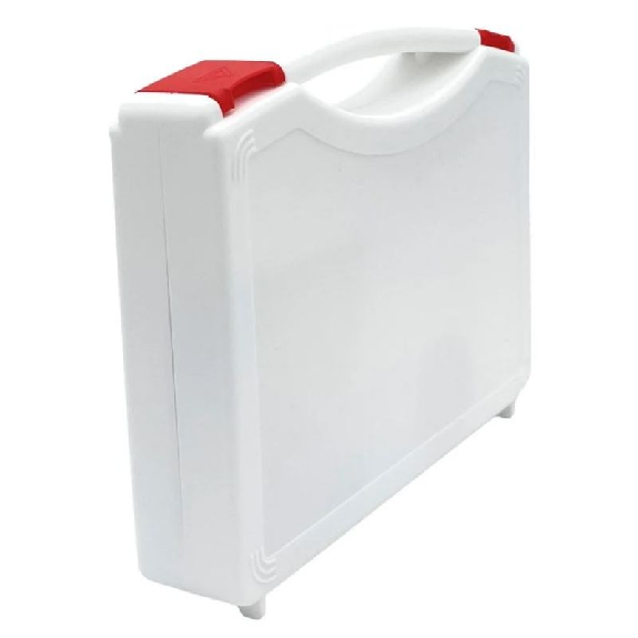 Valise de secours 4 personnes - blanche-Lire la description