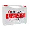 Valise de secours 4 personnes - blanche