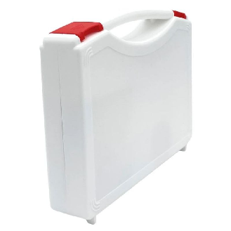 Valise de secours 4 personnes - blanche-Lire la description