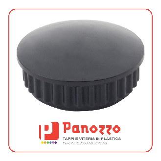 TAPPO TONDO CROMATO NERO 30X1,2mm. - Prezzo multiplo di 25 pz.-Leggi tutto