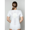 Relaxsan Posture 6070-RP (Blanc L) Tee Shirt Correcteur de Posture Femme, Maintien Dos, Respirant
