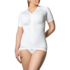 Relaxsan Posture 6070-RP (Blanc L) Tee Shirt Correcteur de Posture Femme, Maintien Dos, Respirant