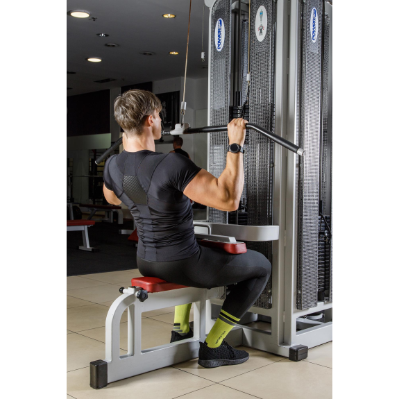 Relaxsan Posture 4070-RP (Schwarz XL) Haltungskorrektur Rücken Herren T-Shirt, Posture Corrector, Haltungstrainer, Atmungsaktiv-Beschreibung lesen
