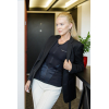 Relaxsan Posture 6070-RP (Schwarz L) Haltungskorrektur Rücken Damen T-Shirt, Posture Corrector, Haltungstrainer, Atmungsaktiv