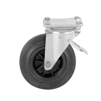 Roue M49 diam 200mm avec 4 boulons-Lire la description