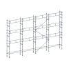 Échafaudage façadier 104 m² garde-corps