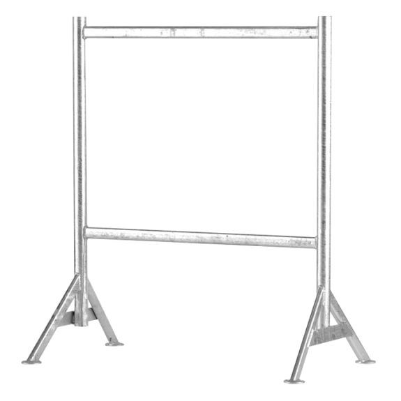 Base de tréteau monobloc pieds fixes M49-Lire la description