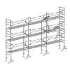 Échafaudage Altrad 49 maçon 70 m²