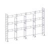 Échafaudage ES49 maçon 104 m² Garde-corps structure