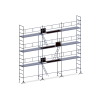 Echafaudage ES49 maçon 80 m² Garde-corps complet