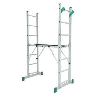 Plate-forme de travail transformable et adaptable aux escaliers-Lire la description