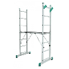 Plate-forme de travail transformable et adaptable aux escaliers