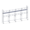 Échafaudage ES49 maçon 78 m² Garde-corps 1 niveau plancher