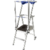 Plateforme de travail en aluminium 2 marches