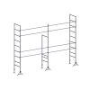 Échafaudage ES49 maçon 35 m² structure Lisses