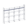 Échafaudage ES49 maçon 104 m² Garde-corps 1 niveau plancher