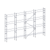 Échafaudage façadier 104 m² lisses