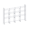 Échafaudage ES49 maçon 104 m² Lisses structure