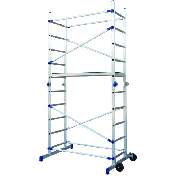 Échafaudage multifonction en aluminium-Lire la description