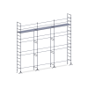 Échafaudage ES49 maçon 80 m² Lisses 1 niveau plancher