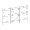 Échafaudage façadier 60 m² garde-corps