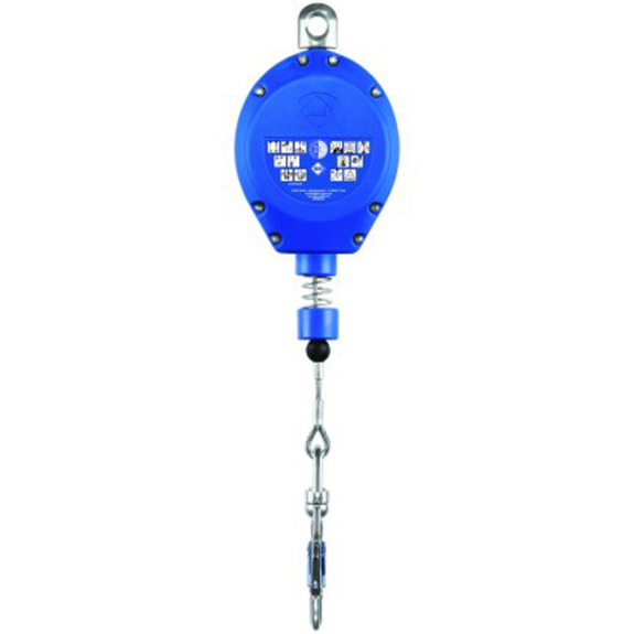 ANTICHUTE à rappel automatique enrouleur câble 9 m-Lire la description