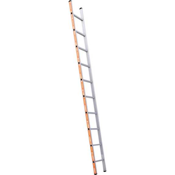 Échelle simple droite 16 marches en aluminium-Lire la description