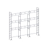 Échafaudage ES49 maçon 80 m² Garde-corps structure