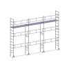 Échafaudage ES49 maçon 70 m² Garde-corps 1 niveau plancher