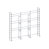 Échafaudage ES49 maçon 80 m² Lisses structure