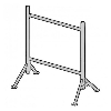 Base de tréteau avec pieds fixes