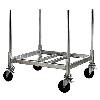 Polyrack ensemble 4 pieds + roues diam 200mm