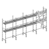 Échafaudage façadier 78 m² garde-corps planchers AGP78