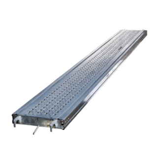 Plancher 0,36x3m en acier galvanisé-Lire la description