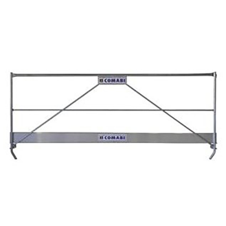 Garde-corps GSC150 SECURIT UP acier 1.50m avec plinthes-Lire la description