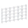 Echafaudage façadier 190 m² lisses