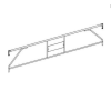 Garde-corps de 3m fixe
