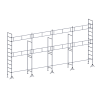 Échafaudage ES49 maçon 78 m² Garde-corps structure