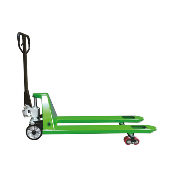 Transpalette manuel premium 2500kg Vert Transpalette manuel premium 2500kg Vert-Lire la description