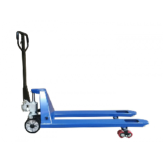 Transpalette manuel premium 2500kg Bleu-Lire la description