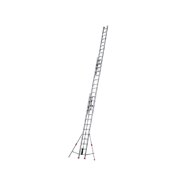 Échelle extensible 3 plans avec corde 3 x 13 marches Échelle extensible 3 plans avec corde 3 x 13 marches-Lire la description
