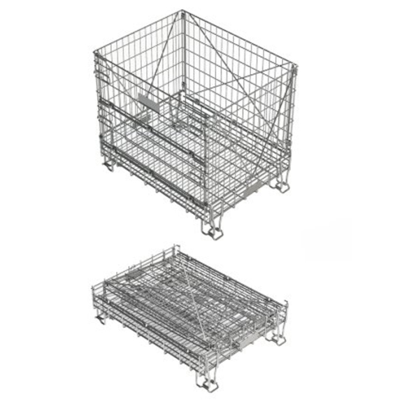 Rack fil grillagé complet 1.20x1.00m-Lire la description