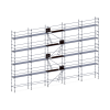 Echafaudage façadier 160 m² lisses planchers