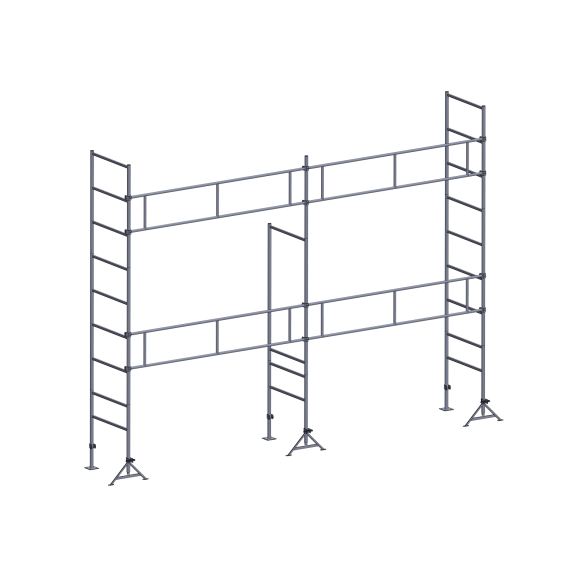 Échafaudage ES49 maçon 35 m² structure Garde-corps Échafaudage ES49 maçon 35 m² structure Garde-corps-Lire la description