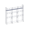 Échafaudage ES49 maçon 80 m² Garde-corps 1 niveau plancher