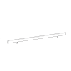 Plinthe acier 3m Plinthe acier 3m